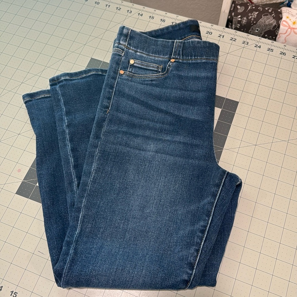 Chloe Cropped Rolled Cuff Jeans by Liverpool